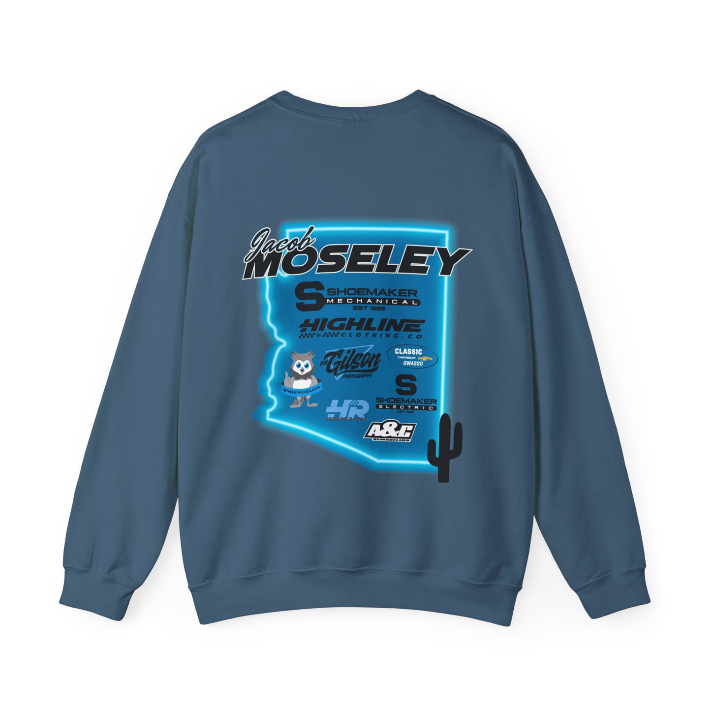 14 Jacob Moseley Arizona Graphic Crew Neck