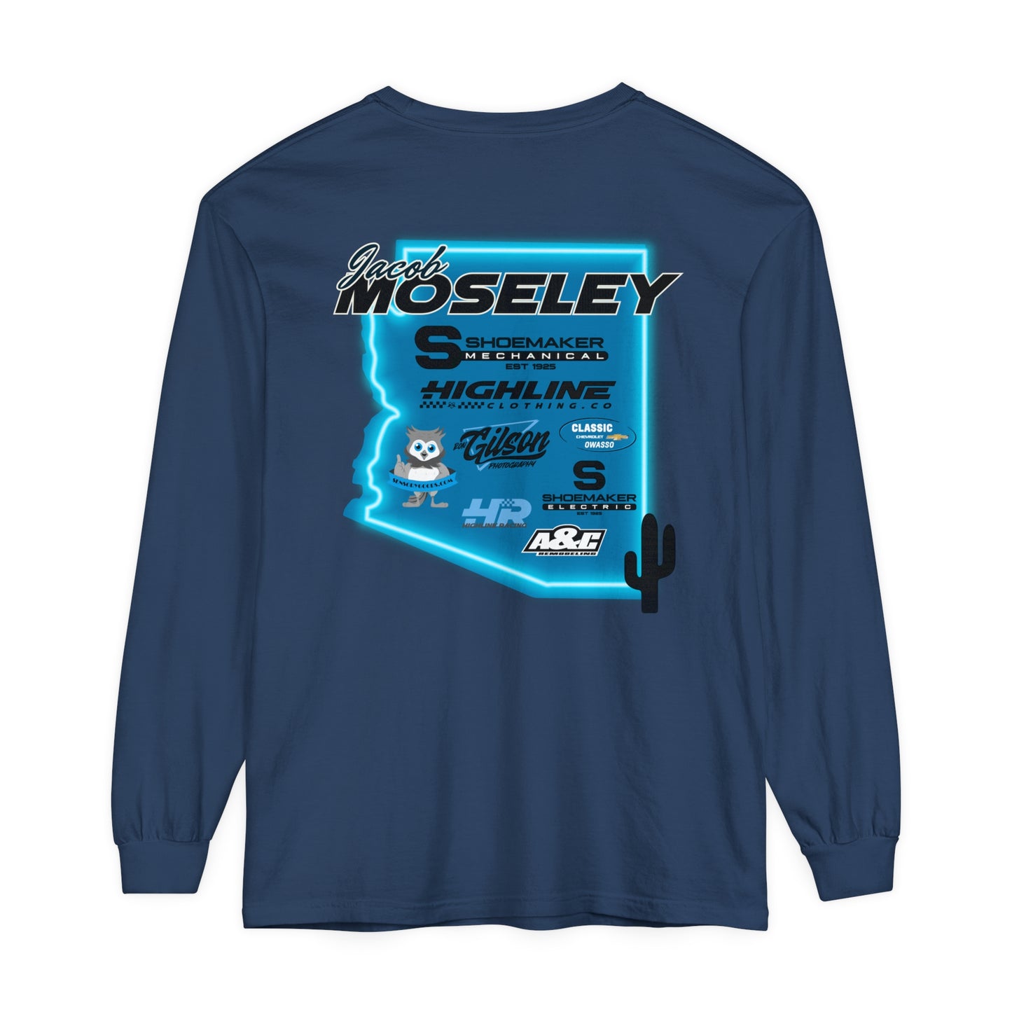 Jacob Moseley Arizona Long Sleeve T-Shirt