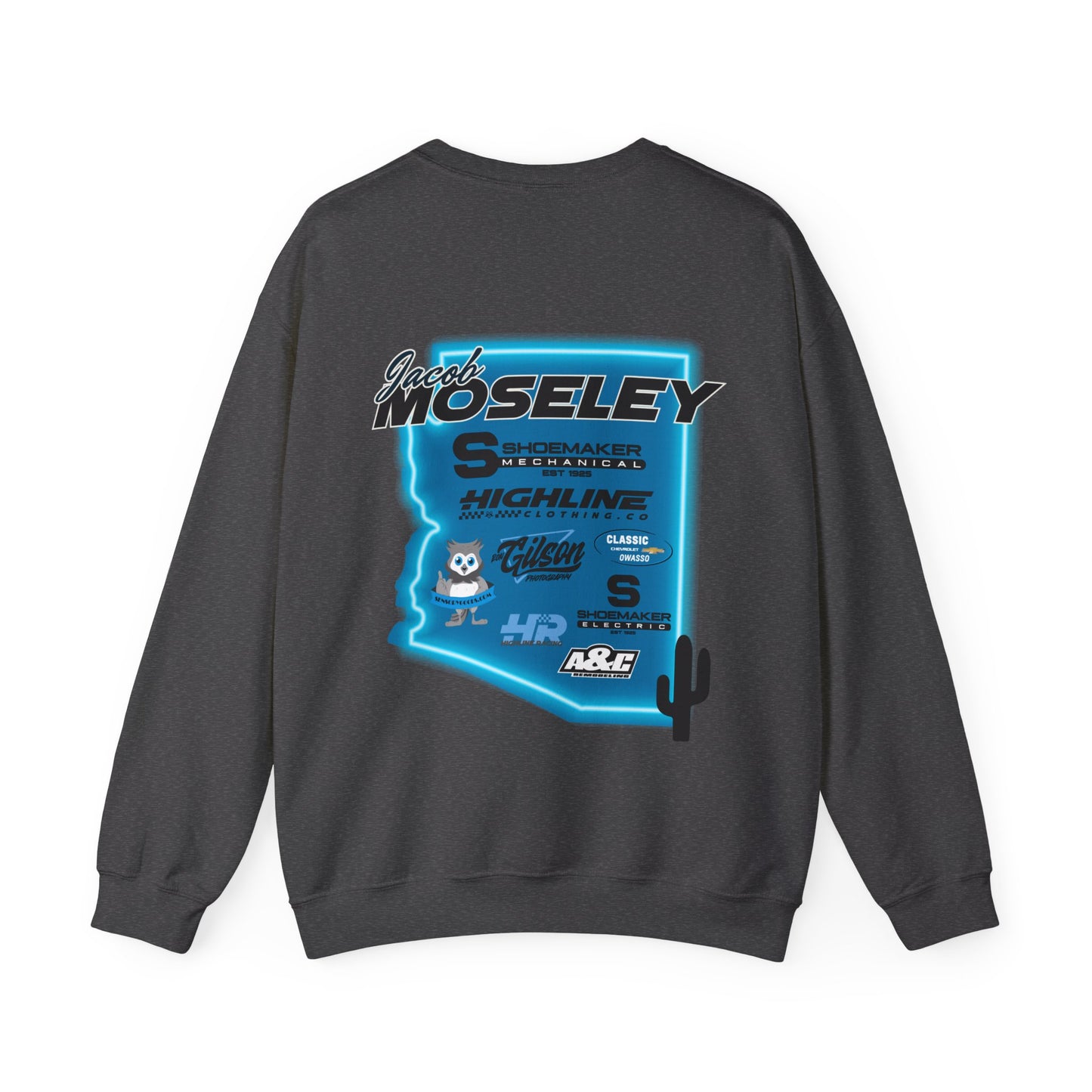 14 Jacob Moseley Arizona Graphic Crew Neck