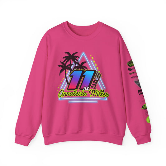 11AZ Neon Lights Unisex Heavy Blend™ Crewneck Sweatshirt