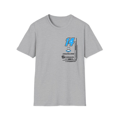 14 Jacob Moseley Graphic Racing Tee