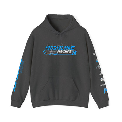 14 Crew Unisex Heavy Blend™ Hooded Sweatshirt - Sponsor Sleeve