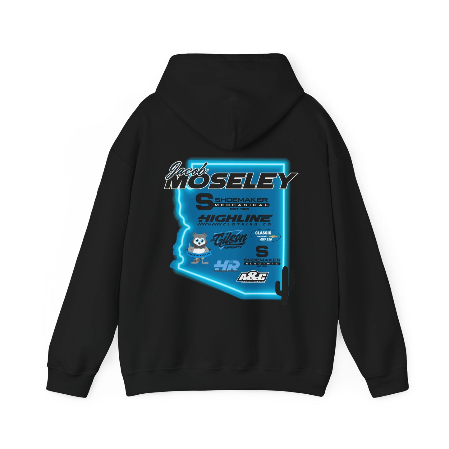 14 Jacob Moseley Arizona Hooded Sweatshirt