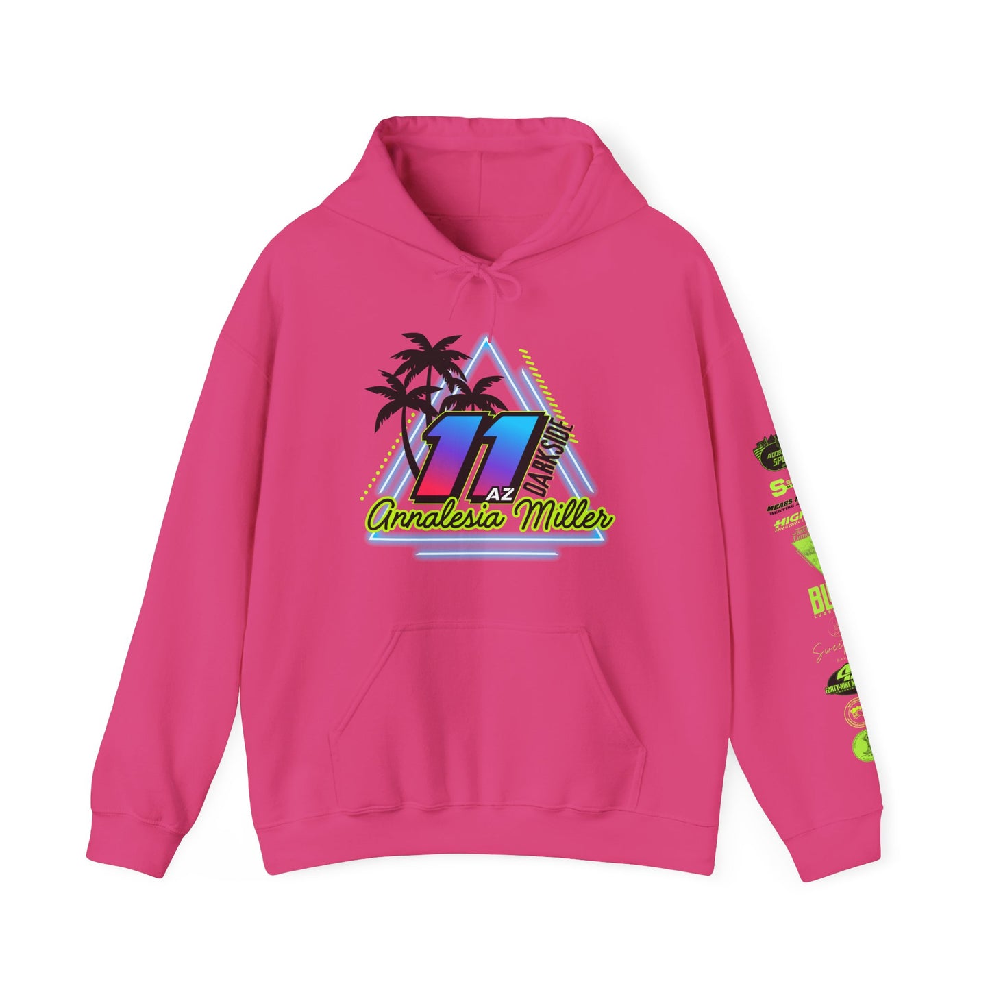 11AZ Neon Lights Unisex Heavy Blend™ Hooded Sweatshirt