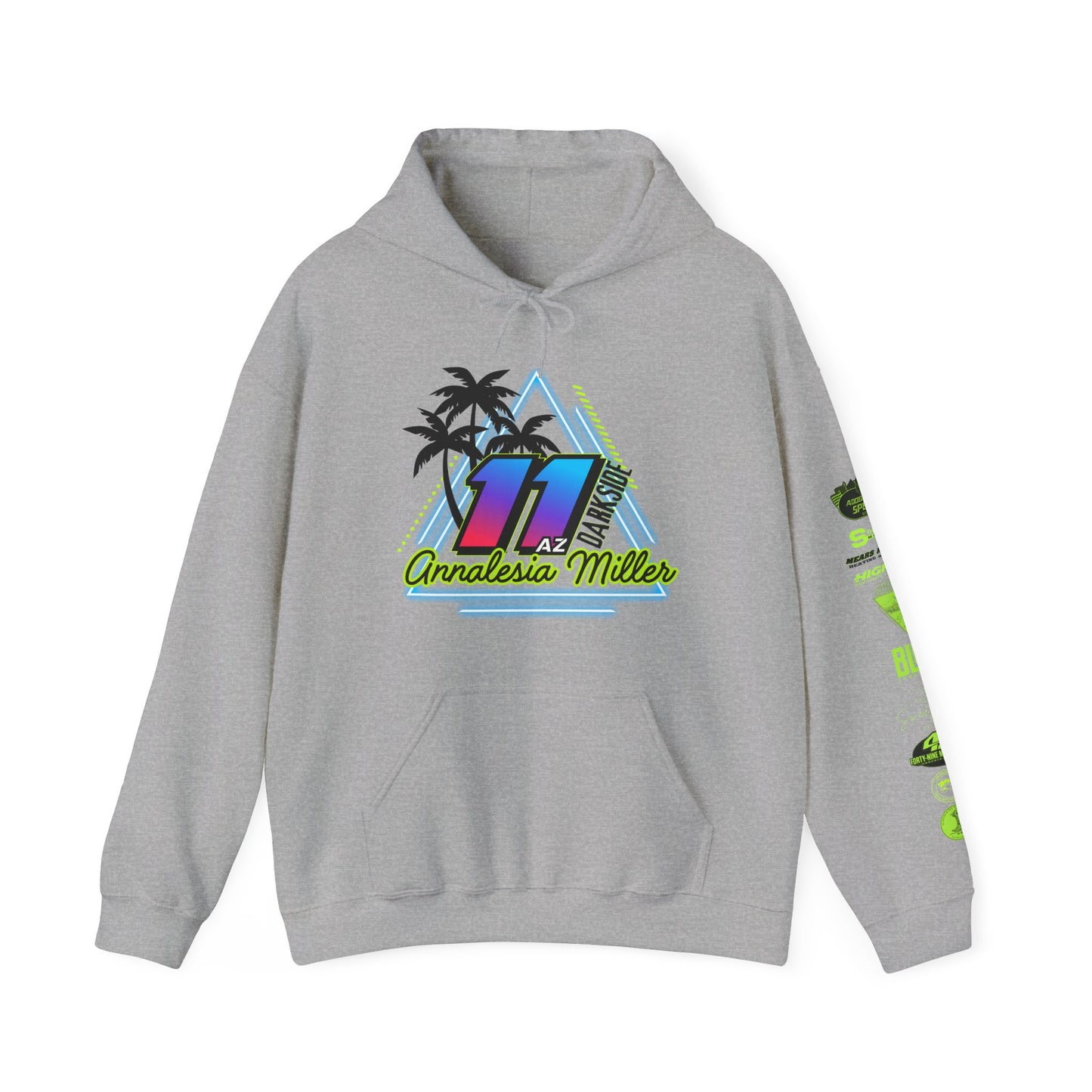 11AZ Neon Lights Unisex Heavy Blend™ Hooded Sweatshirt