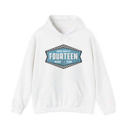 Fourteen Micro Team Unisex Heavy Blend™ Hooded Sweatshirt