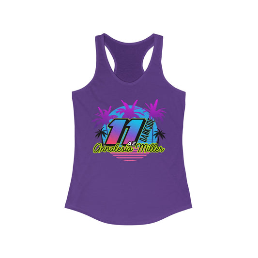 11AZ Sunset Women's Ideal Racerback Tank