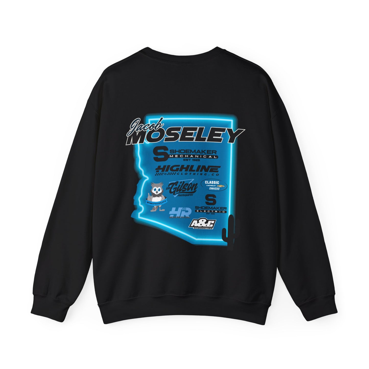 14 Jacob Moseley Arizona Graphic Crew Neck