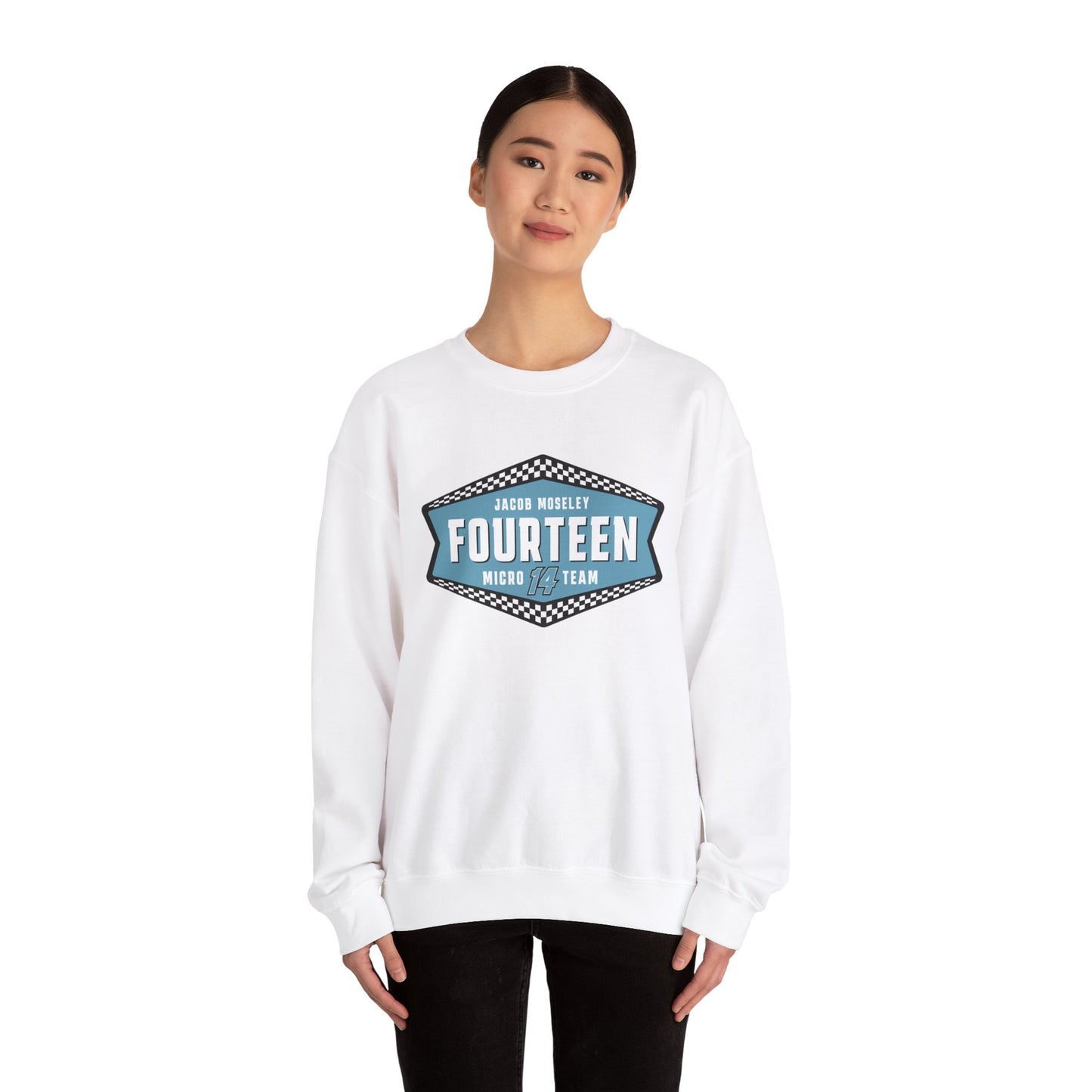 Fourteen Micro Team Unisex Heavy Blend™ Crewneck Sweatshirt