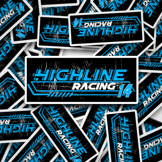 Highline Racing - 3 Inch Vinyl Sticker