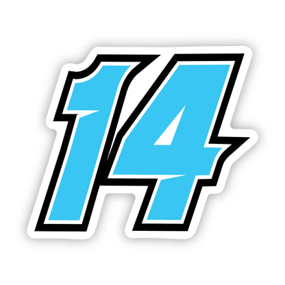 Blue Team 14 - 3 Inch Vinyl Sticker